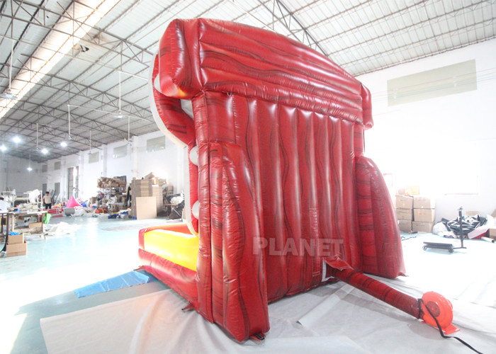 Adults Kids PVC Interactive Carnival Games Inflatable Basketball Connect 4 Game Inflatable Basketball Shooting Game