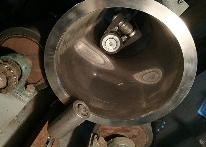 11kw CNC Polishing Machine Inside / Outside Surface Polished For Small Tanks