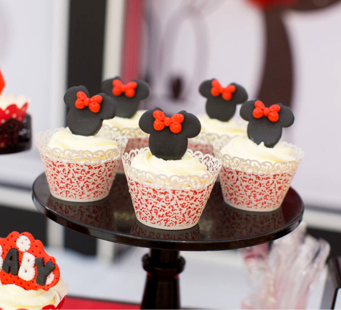 Fancy Wedding Cupcake Paper Holders Offset Printing Matt Lamination Surface
