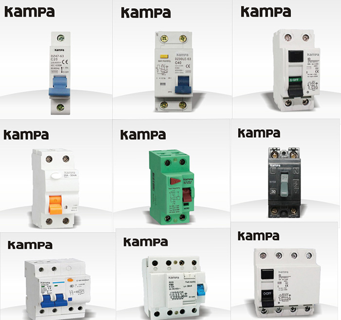 Residual Current Circuit Breakers 63A EZ9R36263 2P 4P