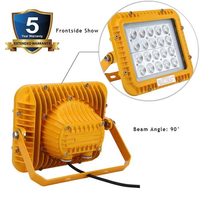 Small 80W Explosion Proof Emergency Light Diffuse Reflection Anti - Glare Design
