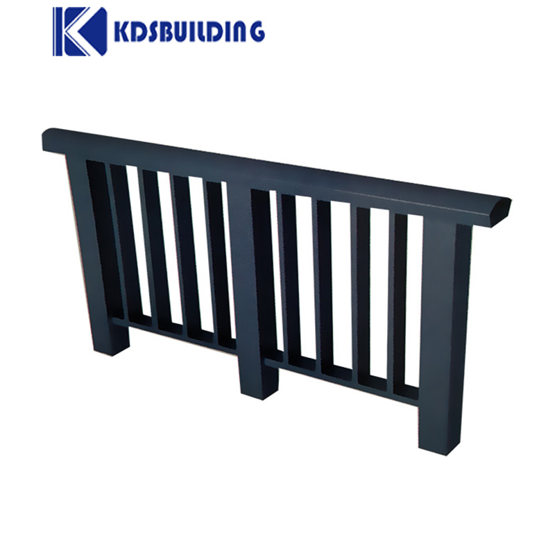 Outdoor Building Balcony Railing Metal Stainless Steel Pipe Railing Balcony