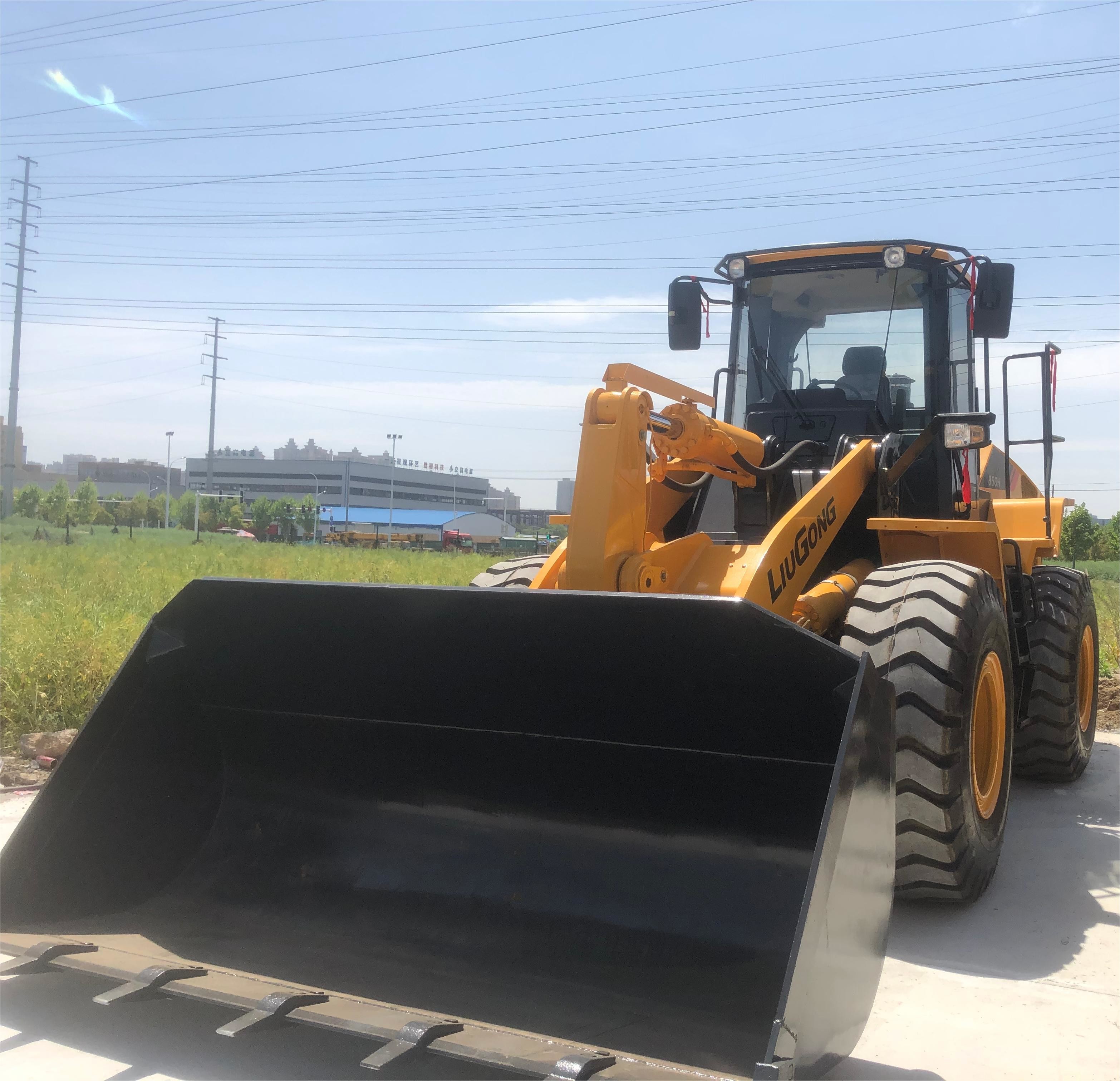 Used Liugong 856H Wheel Loader 5 Ton Mountain Raise Farm Used Front Backhoe Loader