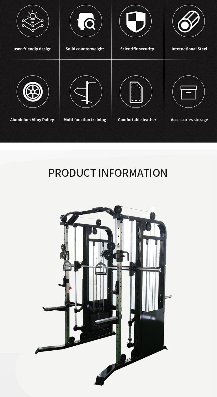 Multifunctional Gym Fitness Equipment Three-Station Large Comprehensive Trainer