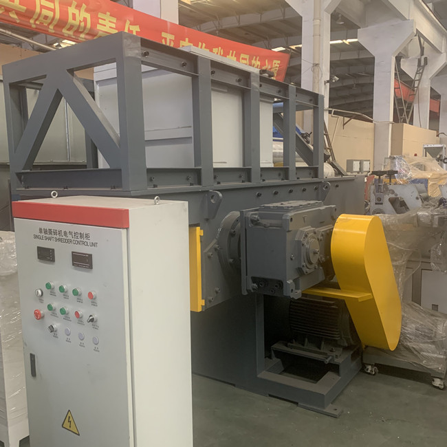 650kg/H Double Shaft WPC Shredder Plastic Crusher Machine Firm Structure