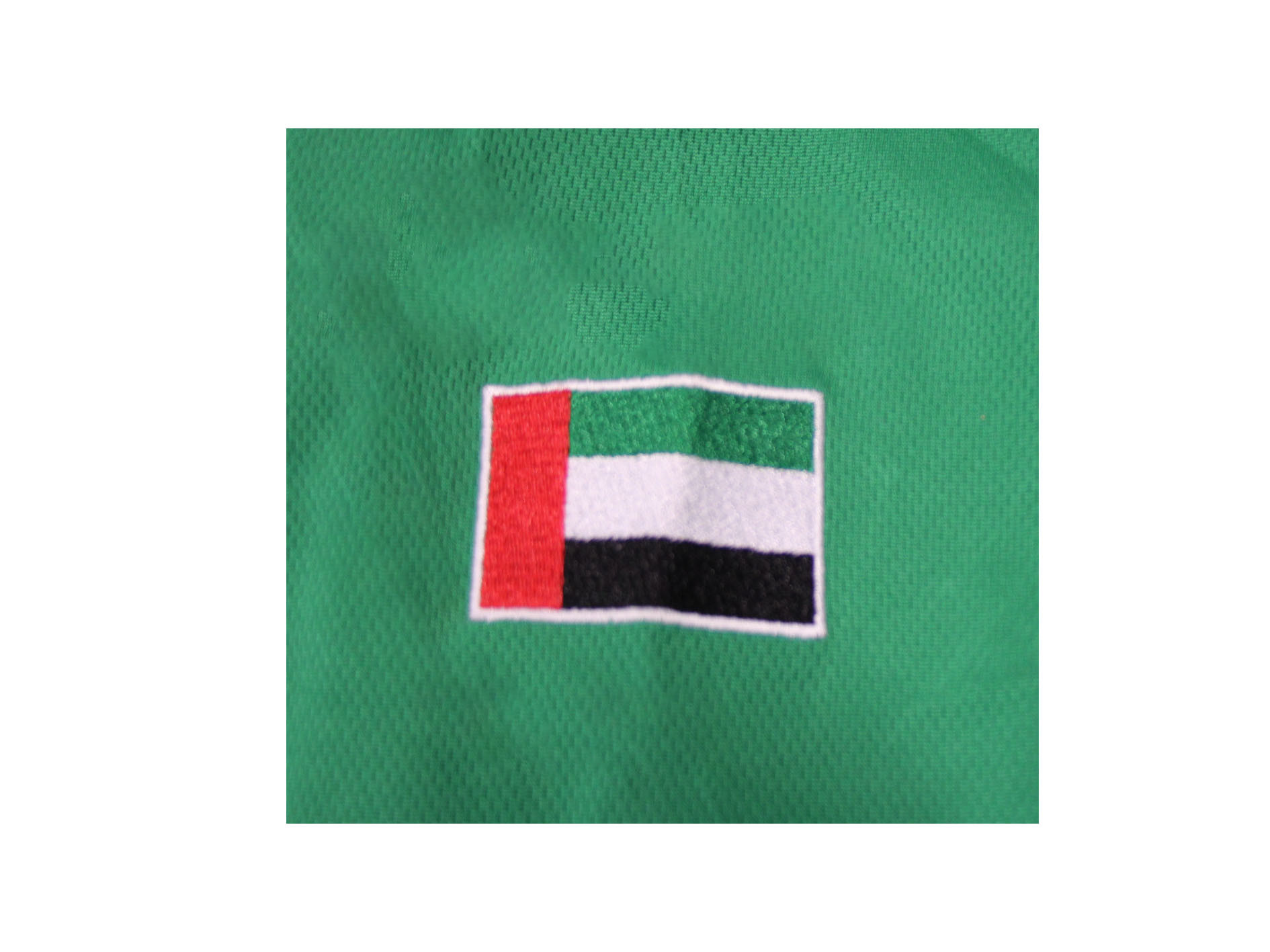 Green 180gsm Men's Long Sleeve Shirts With Embroidery Lapel Collar
