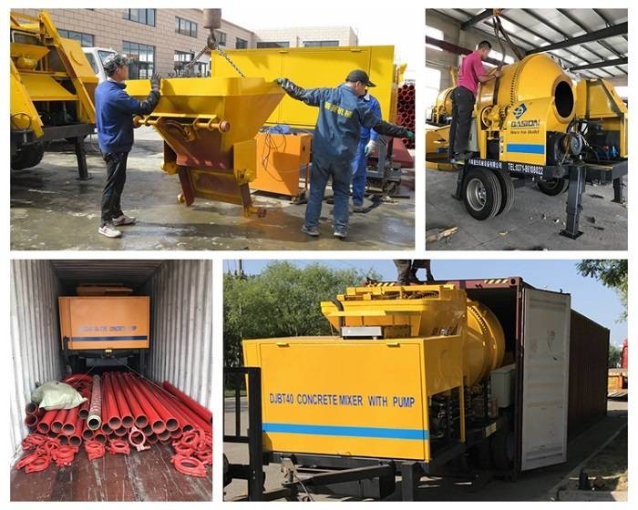 concrete mixer pump