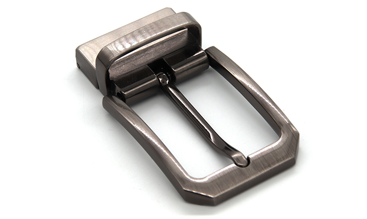 Wenzhou KML Best quality mult color simple zinc alloy reversible pin belt buckle promotion