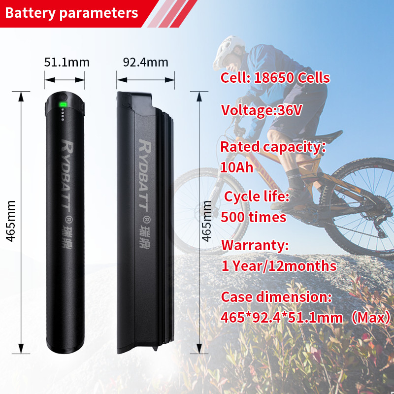 OEM ODM 10Ah Ebike Battery Pack 36v Lithium Ion 18650 Battery Pack