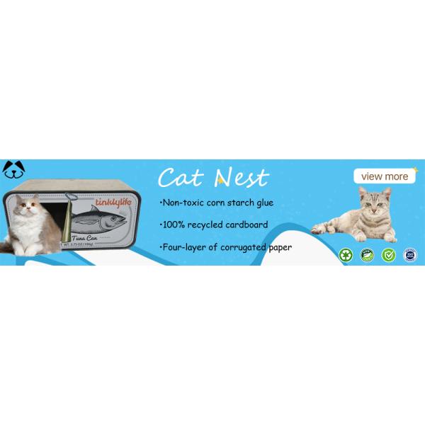 Cat's Nest Salted Fish Can Shape Cat's Nest Cat Scratching Board One