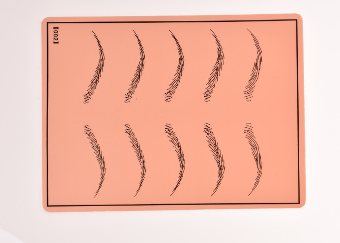 3D & 4D Soft Silicon Eyebrow Tattoo Practice Skin For Tattoo Microblading Permanent Makeup
