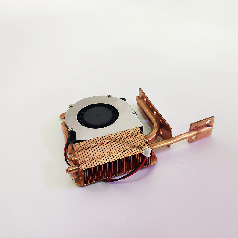 Electroplated Cold Plate Bonded Fin Heat Sink , Copper CPU Small Led Light Heat Sink
