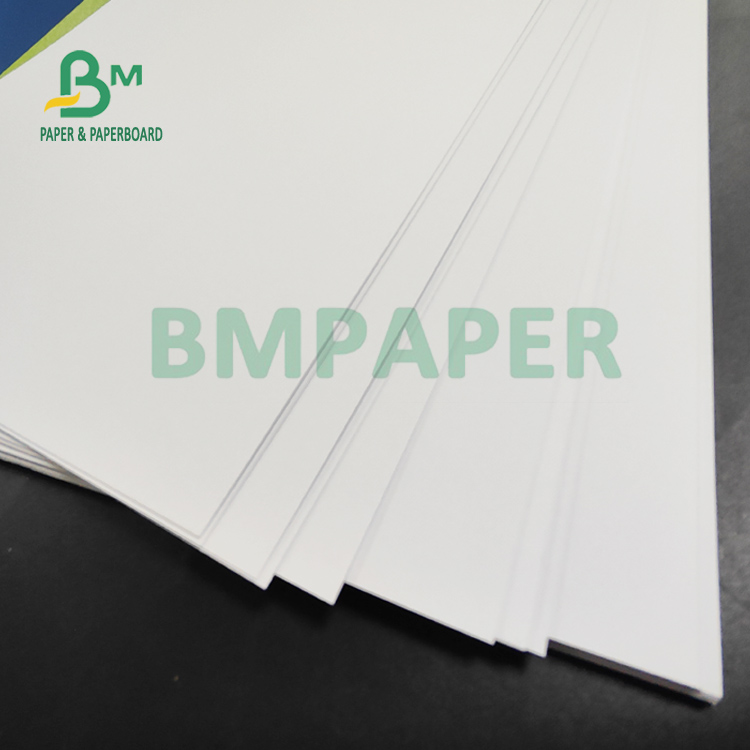 70# 90# White Uncoated Paper Cover For Postcards 25 x 38inch Offset Printing