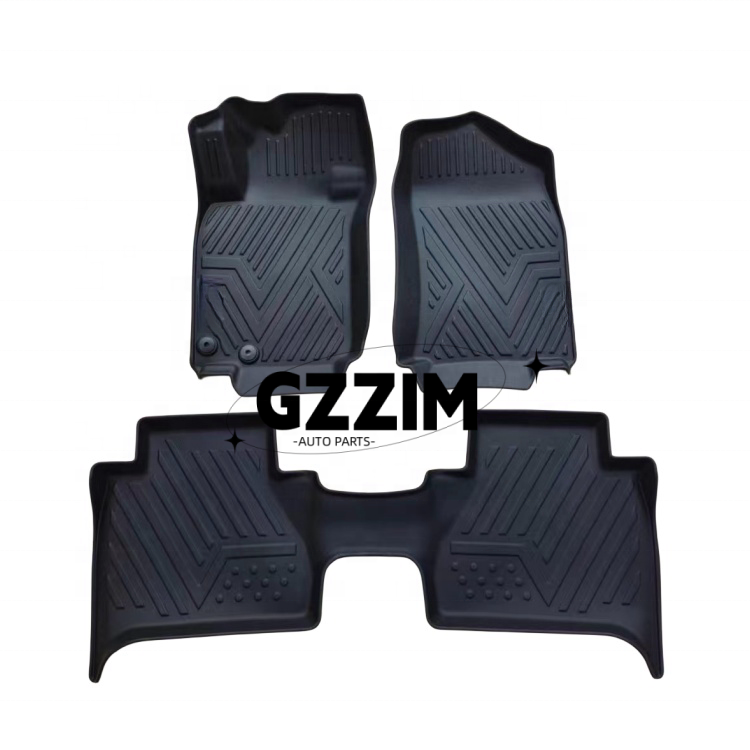 PVC Plastic Car Mats Custom Navara 2021 Weather Mats For Cars