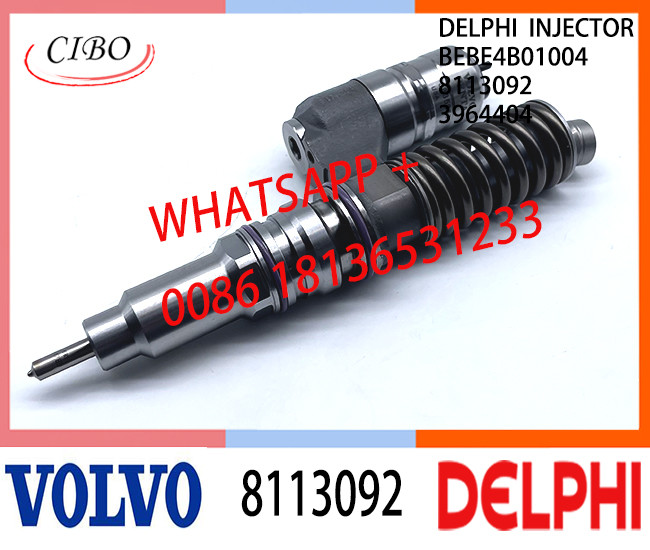 VOL 8113092 BEBE4B01004 3964404 Fuel engine Diesel Injector 8113092 BEBE4B01004 3964404 A0 for VOL FH12 (USA)