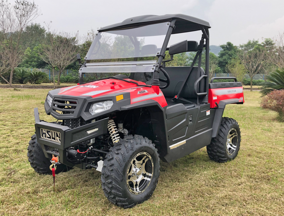 Gas/Diesel Farm Boss Sport Automatic Hisun 750cc UTV with Maximum Speed 50-75Km/h