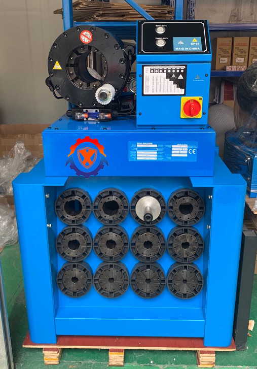 SP60 Hydraulic Hose Crimping Machine 380V 220V Crimping Machine 15 Set Dies
