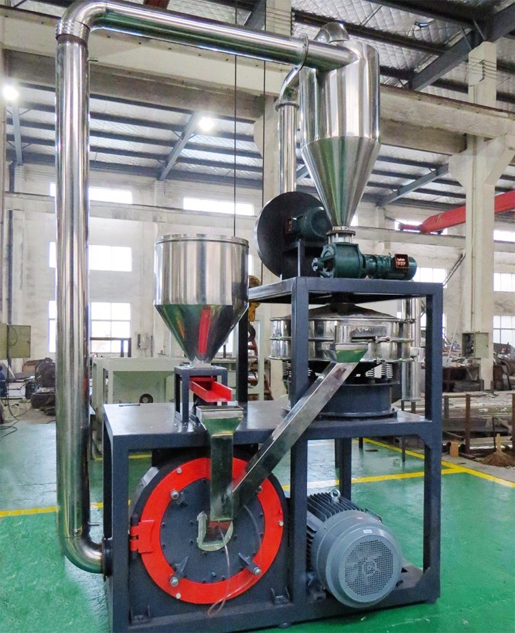 PET High Speed Plastic Milling Machine 75kw Abrasion Resistance For Recycling