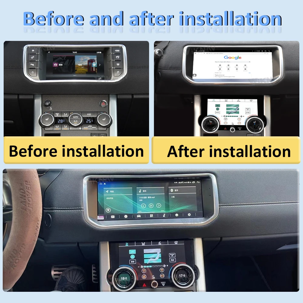10.25 Inch Android Car Stereo Radio For Land Rover Evoque L551 L538 2012-2018 GPS Navigation Touch Screen DVD Player