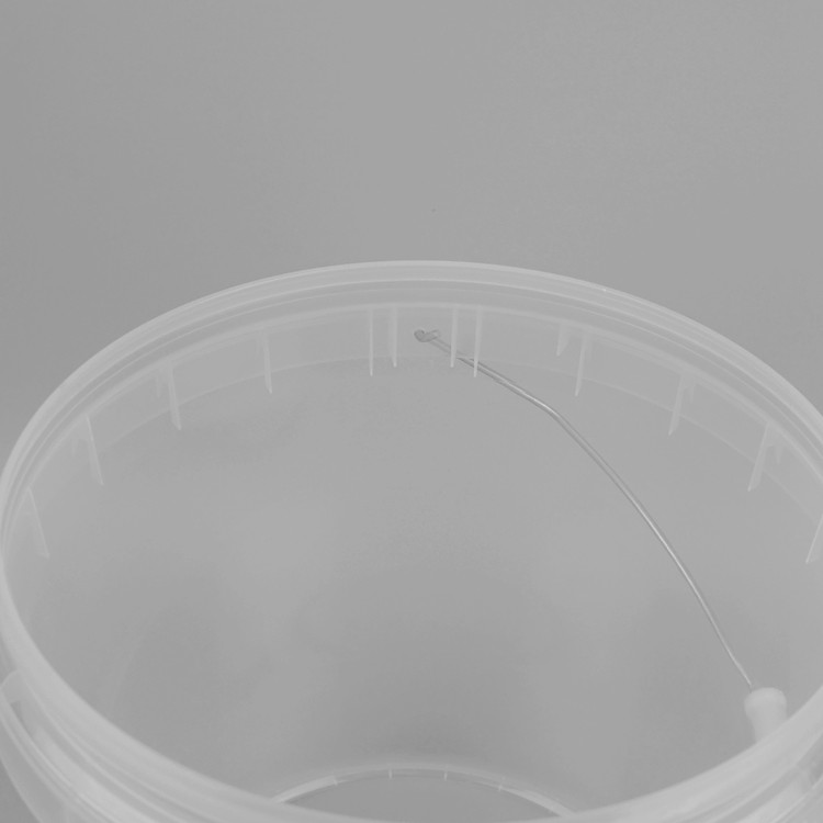 10L 25*23*27cm Portable Plastic Bucket With Lid Food grade PP
