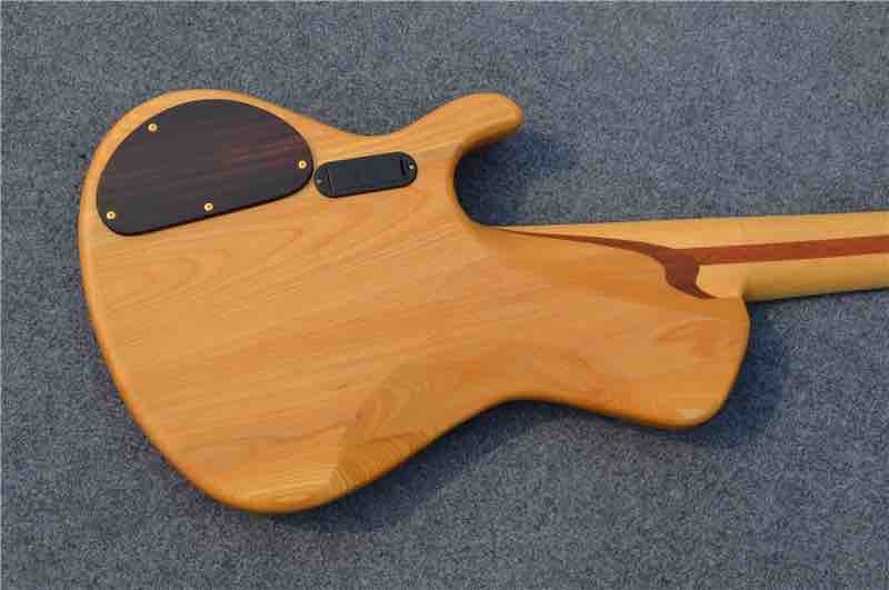 Custom Shop ELM Body Maple Fingerboard Bass Guitar China 6 String Bass Guitar Fingerboard Free shipping