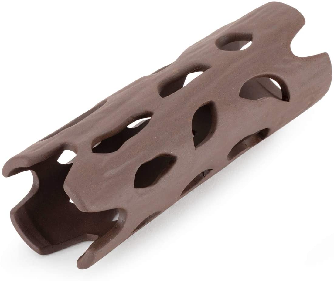 HYGGER Ceramic Realistic Wood Saltwater Tank Accessories