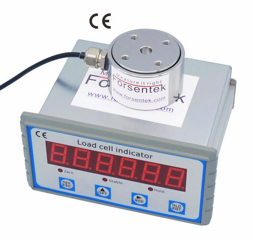 flange load cell with display unit