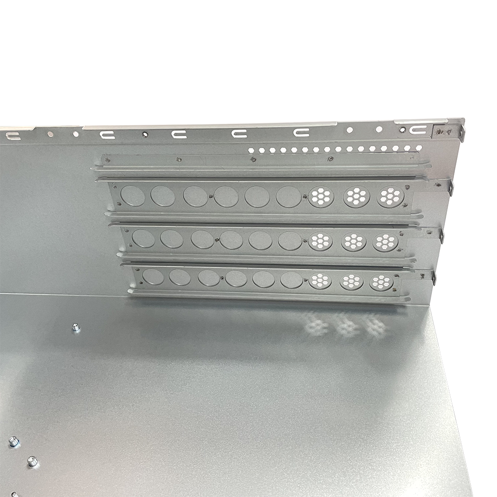 4U Server Case Black Rackmount Chassis Industry Case Short Case Supplier