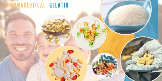 High Transparency Pharmaceutical Gelatin 200 Bloom Grassfed Beef Gelatin