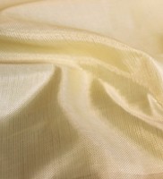 Yellow Kevlar Fire Resistant Fabric Anti Cut 1414 Aramid Woven Cloth For Car