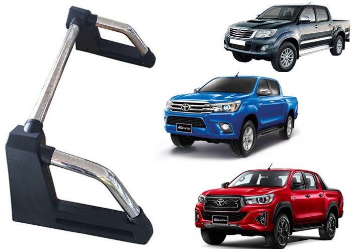 Wholesaler Custom Steel Roof Racks Roll Bars For Toyota Hilux Vigo Revo Rocco