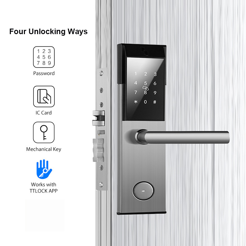 High Security 4x AA App Controlled Door Locks 6V Home Smart Door Lock
