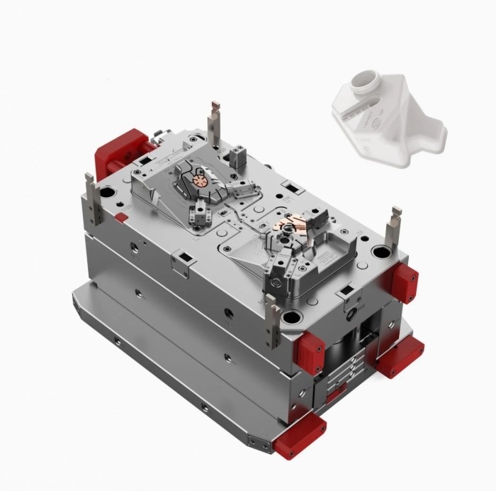 Plastic Injection Mold Water Tank Break Fluid Reservoir High Precision