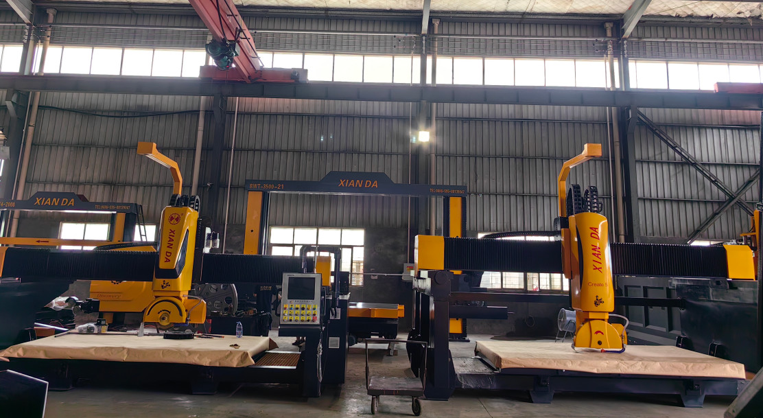 380V Voltage Stone Processing Machine Bridge Saw Cutting Machine with 350-600mm Cutting Blade Diameter