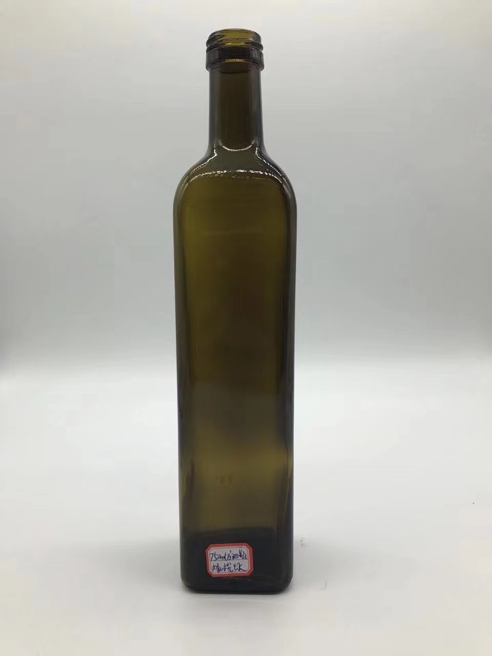 Natural Cap 750ml 500ml 200ml Olive Oil Food Grade Glass Bottle with Cork Stopper