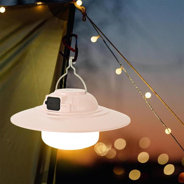 16H long endurance ，UFO camping light ，Tent outdoor emergency lighting mobile power function