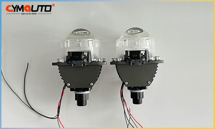 3 Inch Bi LED Projectors Lens Low High Beam Headlight For Car Vehicle
