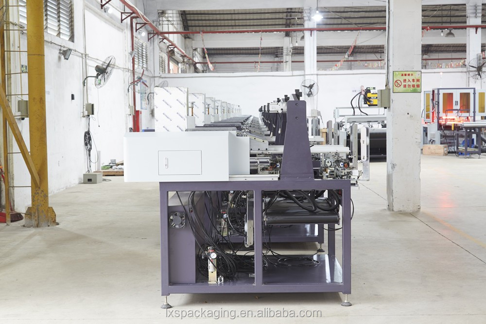 LS-300B Automatic Cardboard Box Making Machine Hardcover Making Machine Packing Box Making Machine