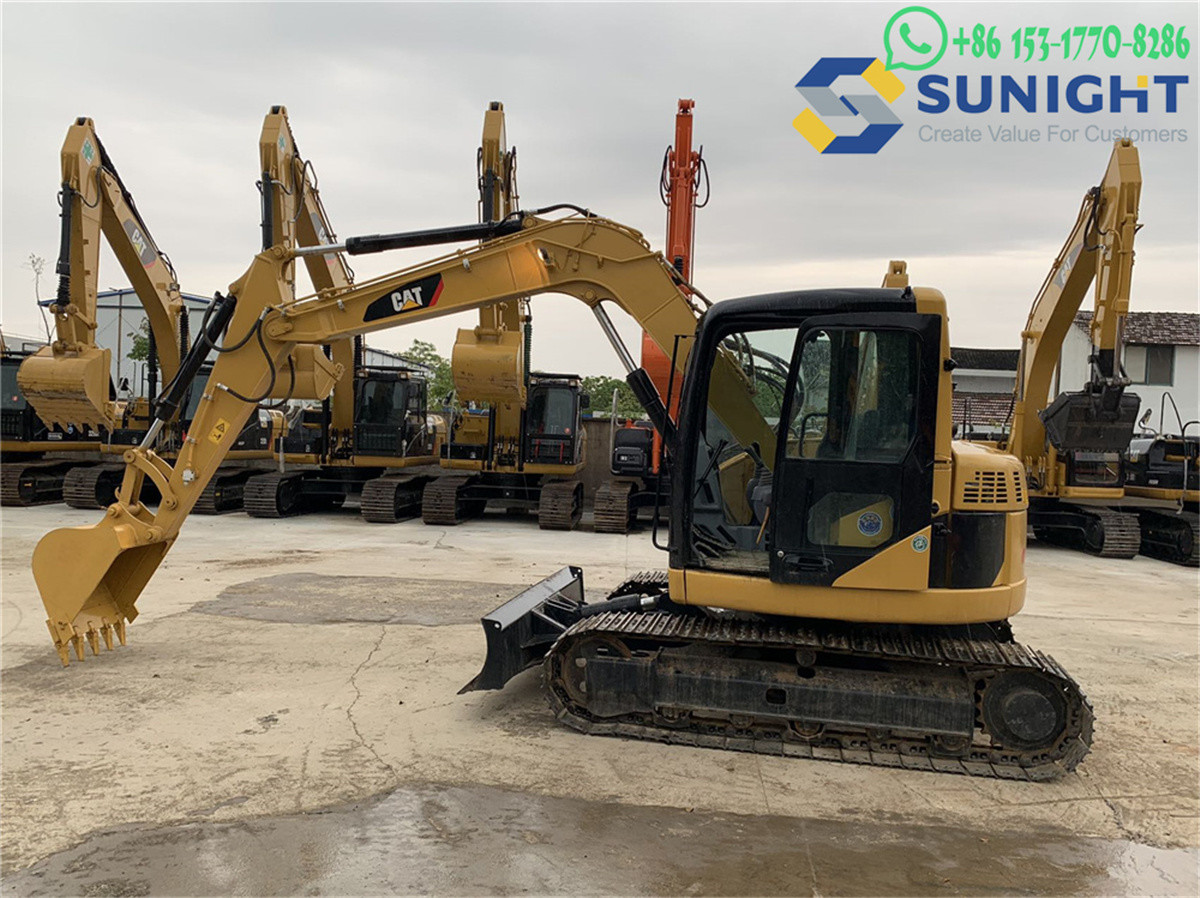 Original Caterpillar 308D Used Excavator In Good Condition CAT308 Crawler Excavator
