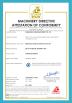 Guangzhou Huilian Machine Equipment Co., Ltd. Certifications