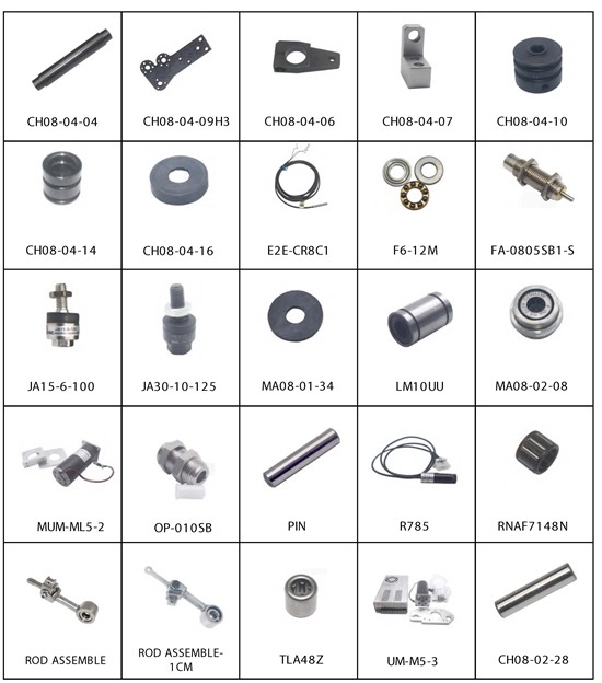 CH08-01-43 Connecting Rod Assy A1TAC23003 RTW-32 Cutter Parts For Yin