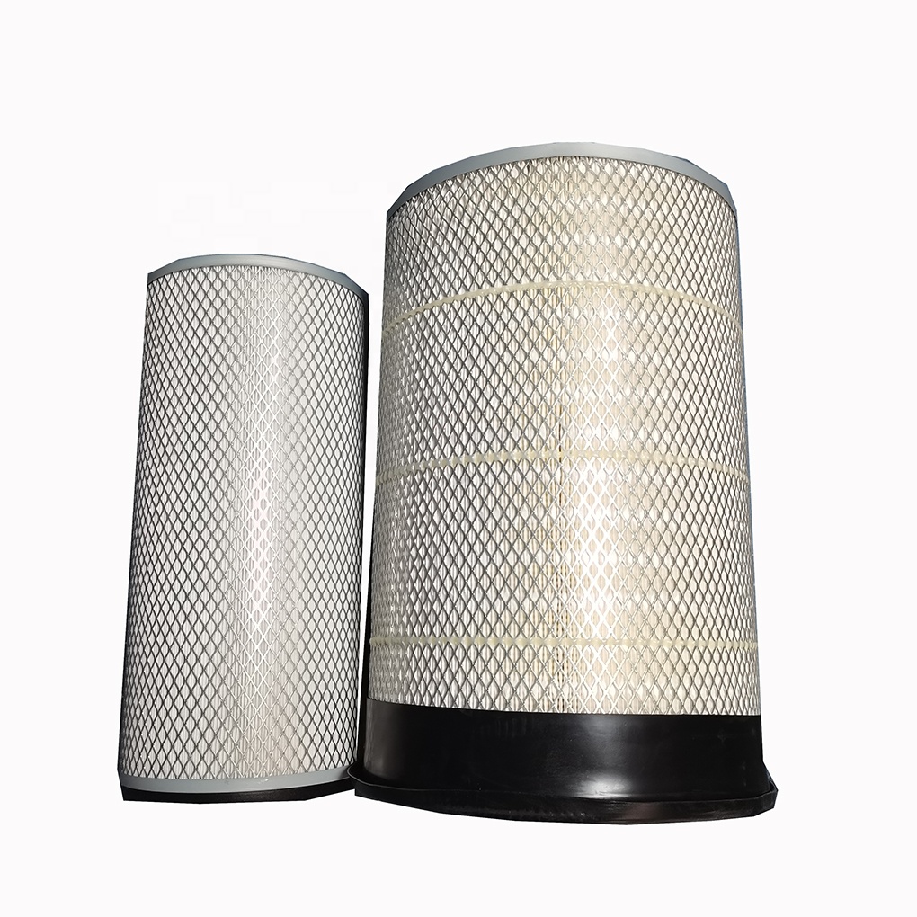 K3250 Air Filter Element Heavy Duty Truck Engine Parts with O-ring and Design