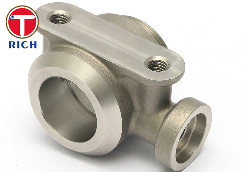 CNC Lathe Machine Parts CNC Machining Left And Right Support Block Precision Casting