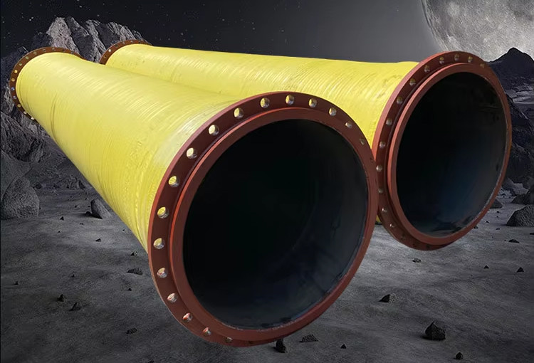 Corrosion Resistance Dredge Hose Dredger Nozzle In Ocean