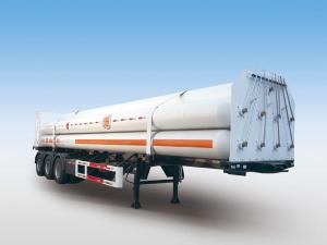 China LH2 Tube Skid semi-trailers with 10 tubes and 3 axles for 22000L CNG	 9223GGQ10 on sale