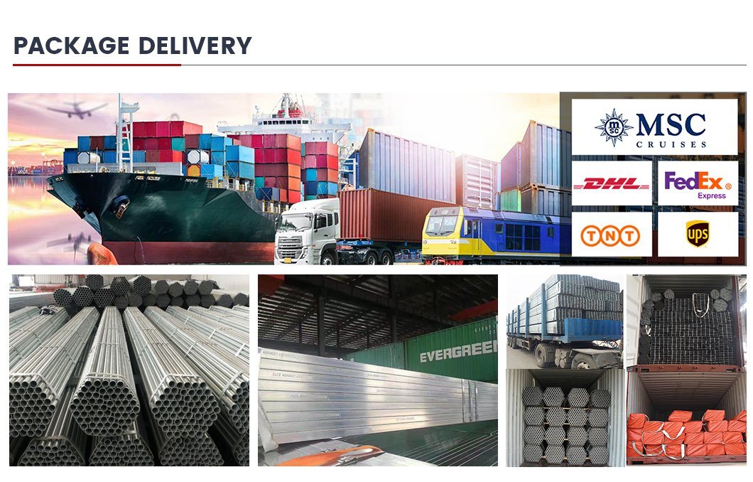 Welded Galvanized Gi Iron Steel Pipe Price From China Factory