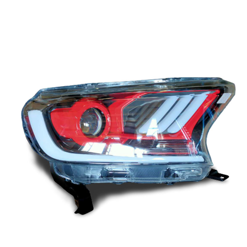 Ford Ranger T7 2015+ Headlight Tail Light With Streamer Turn Headlight