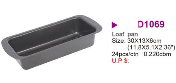 New designed wholesales Promotional Hot Selling Carbon Steel Non stick baking pan bread loaf pans