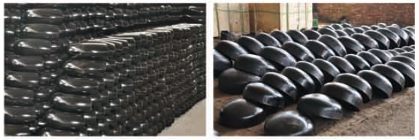 H J Carbon Steel Valves , ASME B16.9 Buttwelding Carbon Steel End Cap For Pipe Fitting