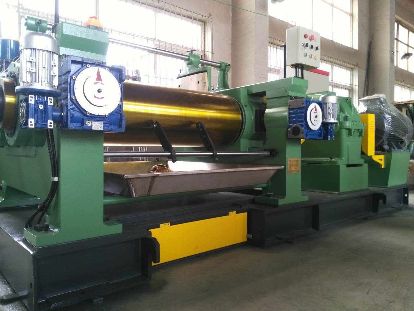 22 Inch Two Roll Rubber Mixing Mill Rubber Process Machine CE ISO